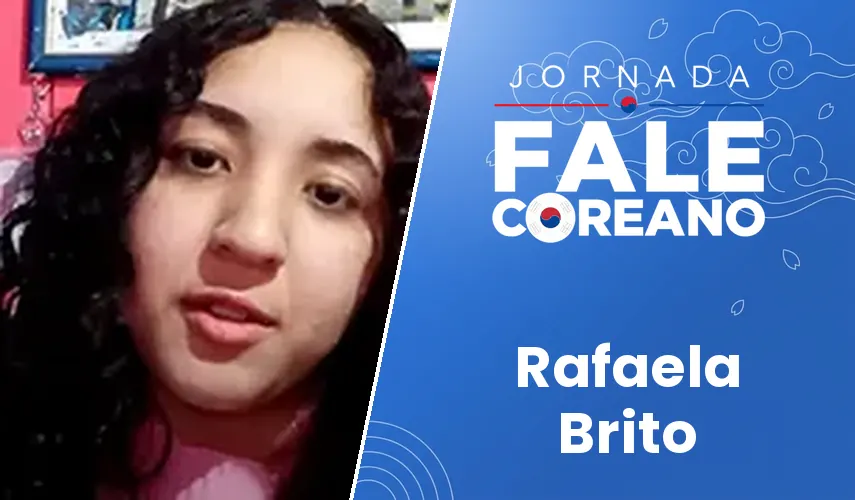 Depoimento em vídeo de Rafaela Brito